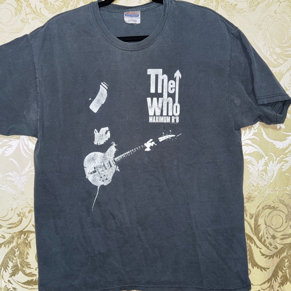 Hanes The Who Graphic Tee - Dark Gray